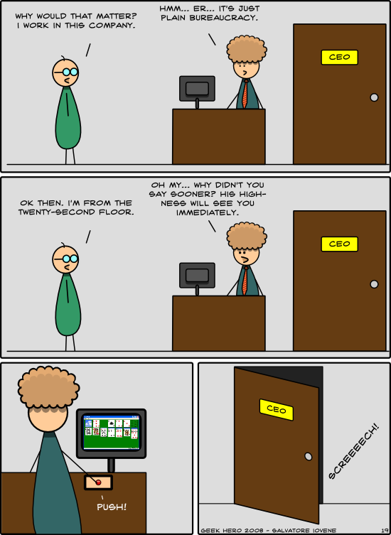 Geek Hero Comic – A webcomic for geeks: CEO 2