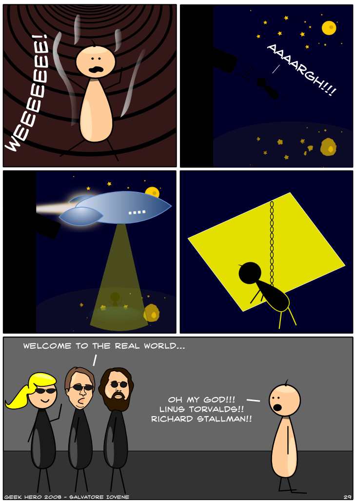 New friends Geek Hero Comic – A webcomic for geeks: New friends
