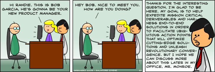Bob The Manager Geek Hero Comic – A webcomic for geeks: Bob The Manager