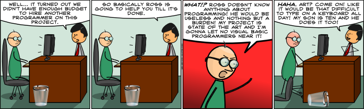 The Art Of Programming Geek Hero Comic – A webcomic for geeks: The Art Of Programming