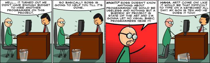 Geek Hero Comic – A webcomic for geeks: The Art Of Programming